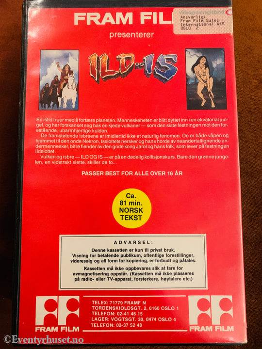 Ild og Is. VHS Big Box.