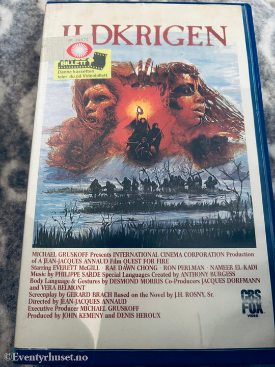Ildkrigen. 1981. VHS Big Box. Fortelling