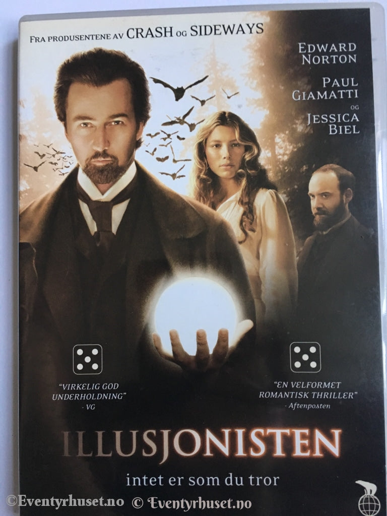 Illusjonisten. Dvd. Dvd