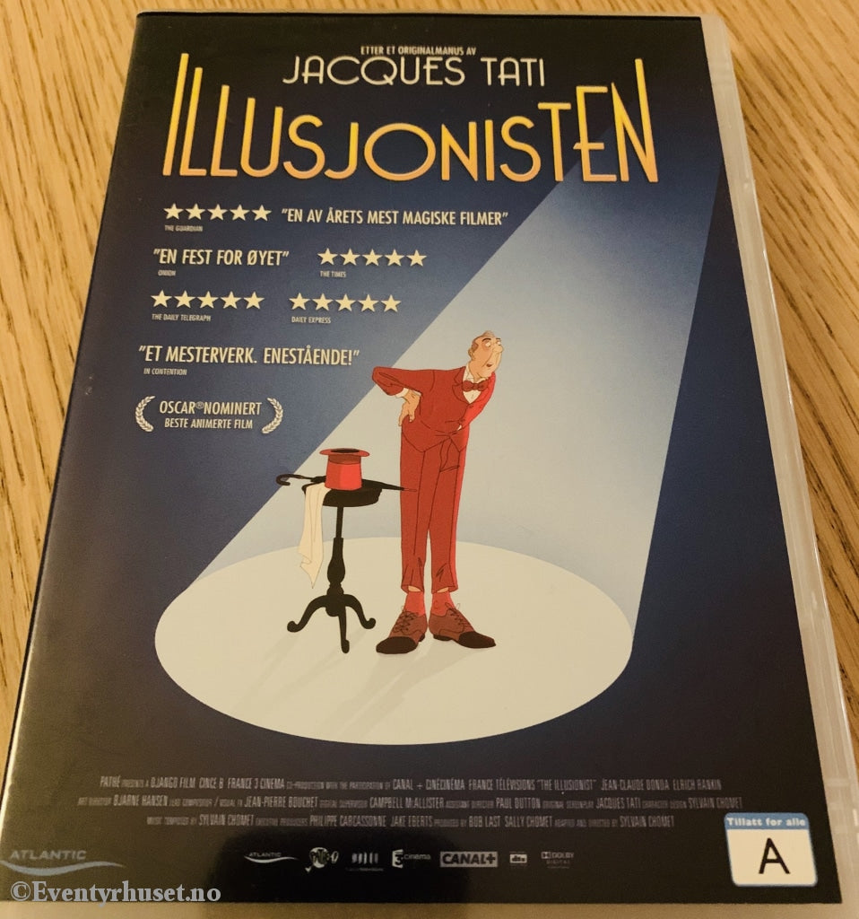 Illusjonisten. Dvd. Dvd