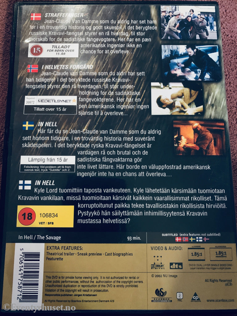 In Hell. DVD.