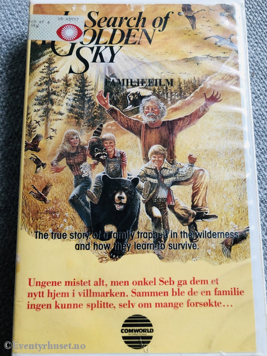 In Search Of A Golden Sky. Vhs Big Box.