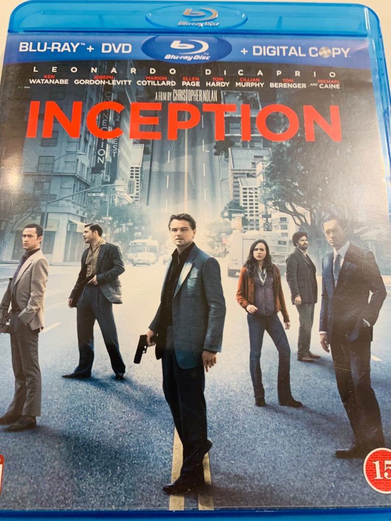 Inception. Blu-Ray. Blu-Ray Disc