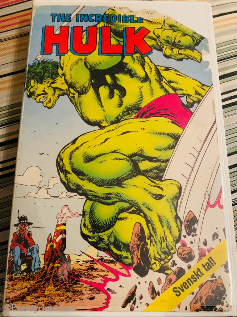 Incredible Hulk. 1986. Vhs Big Box. Box