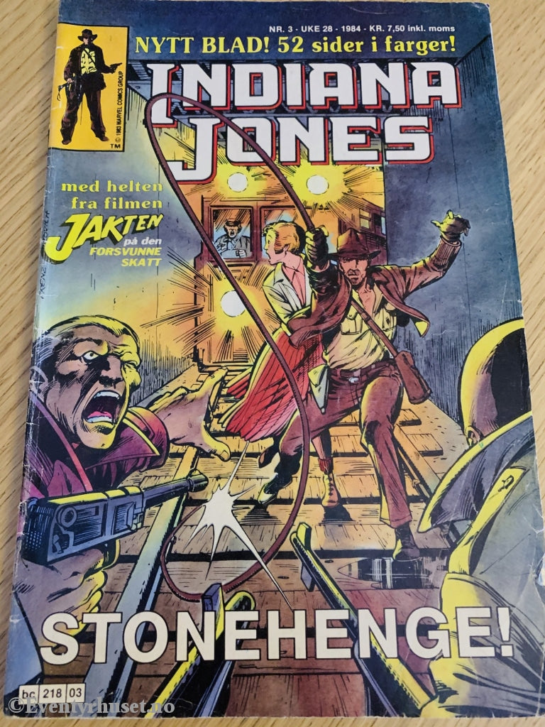 Indiana Jones. 1984/03. Tegneserieblad