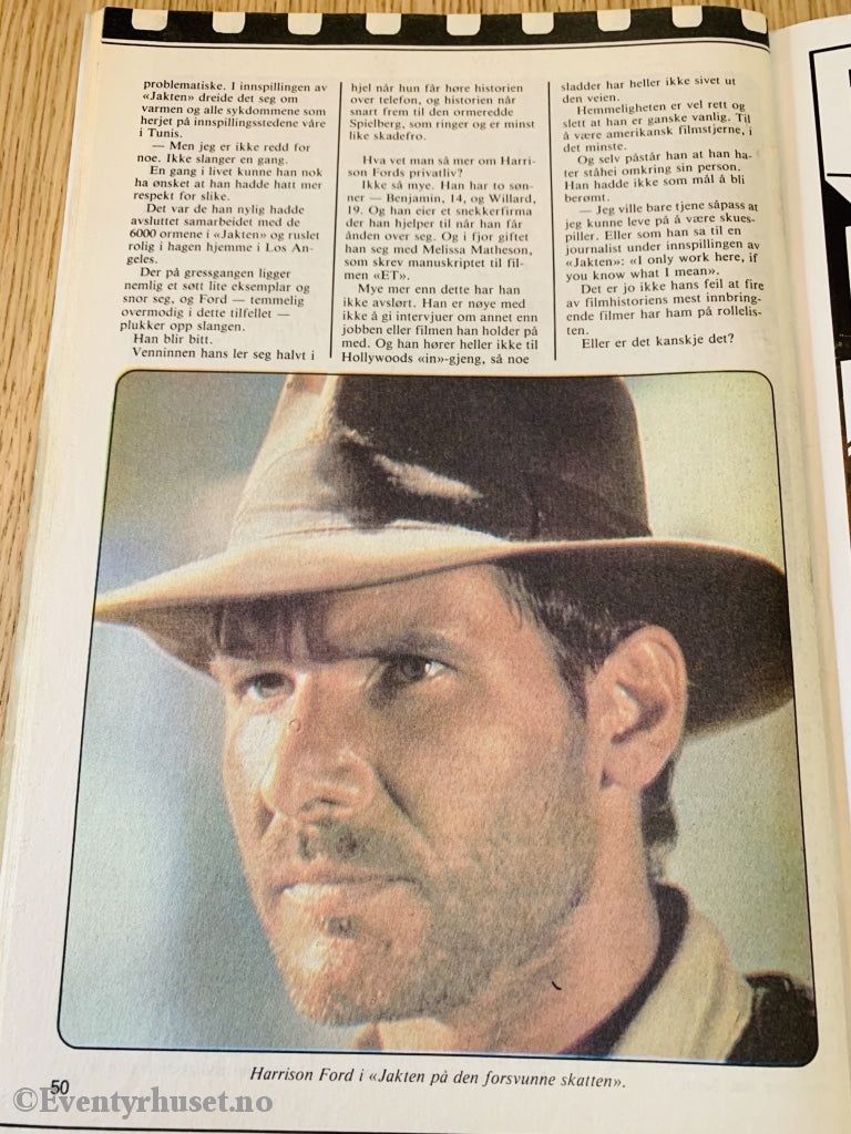 Indiana Jones. 1984/04. Tegneserieblad