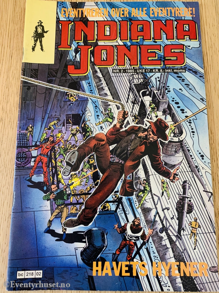 Indiana Jones. 1985/02. Tegneserieblad