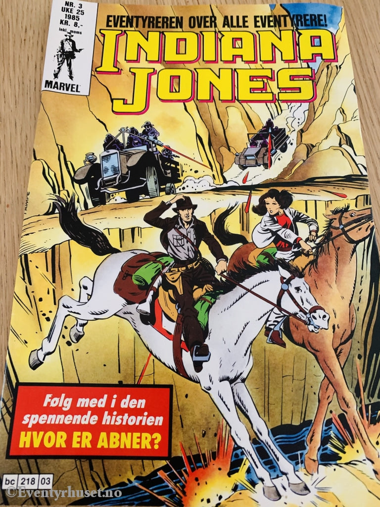 Indiana Jones. 1985/03. Tegneserieblad