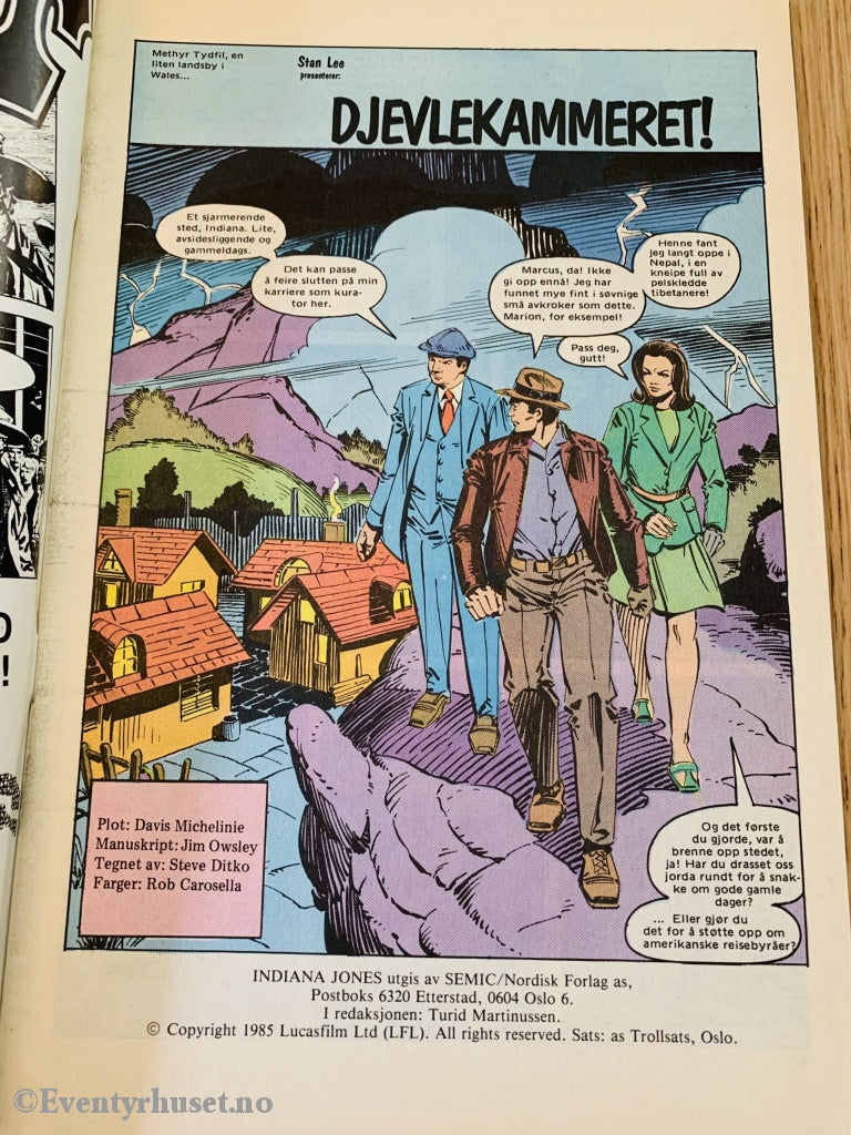 Indiana Jones. 1985/05. Tegneserieblad