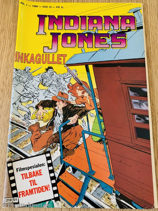 Indiana Jones. 1986/01. Tegneserieblad