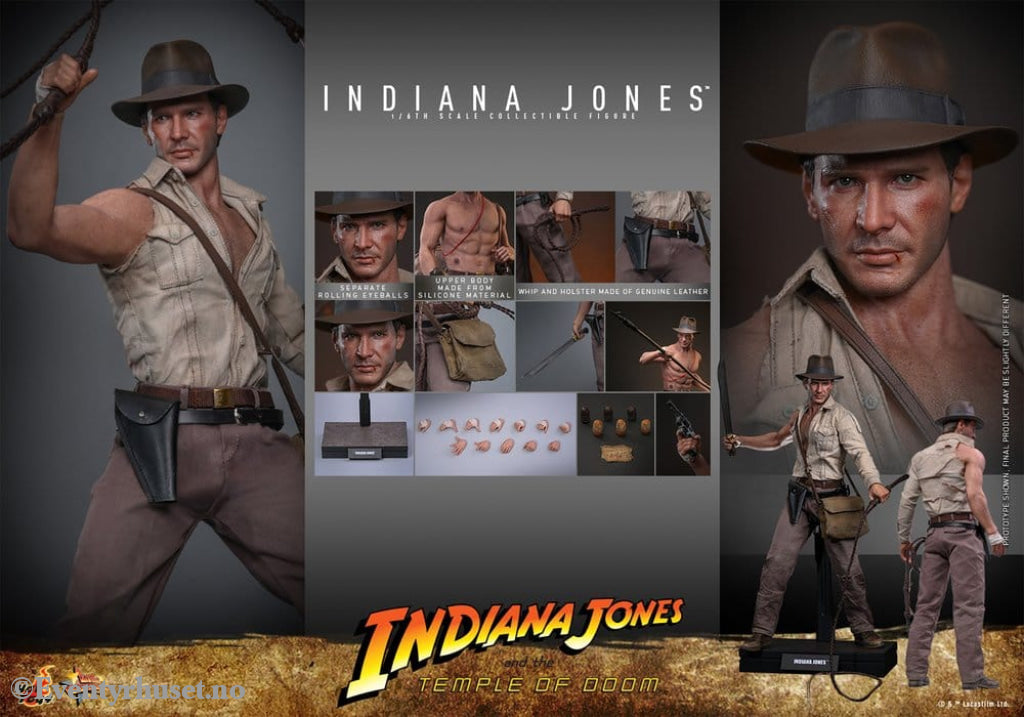 Indiana Jones Movie Masterpiece Action Figure 1/6 Indiana Jones 30 cm Toys
