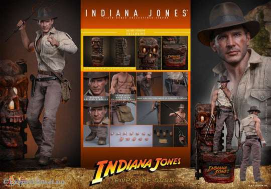 Indiana Jones Movie Masterpiece Action Figure 1/6 Indiana Jones (Deluxe Version) 30 cm Toys