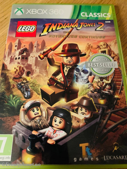 Indiana Jones - The Adventure Continues (Lego). Xbox 360 Classics.