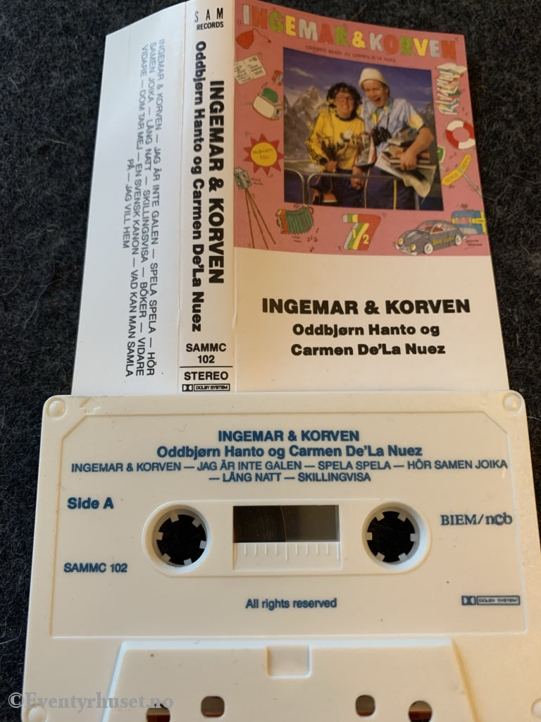 Ingemar & Korven. 1985. Kassett. Kassett (Mc)