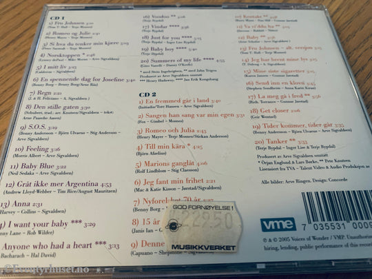 Inger Lise Rypdal. 2005. I mitt liv – Inger Lises 40 beste. CD.