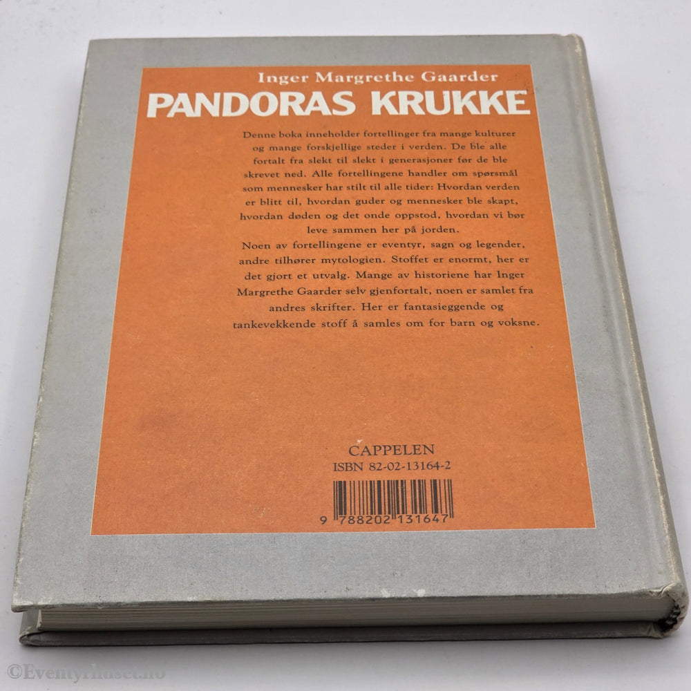 Inger Margrethe Gaarder. 1991. Pandoras krukke. Bok.