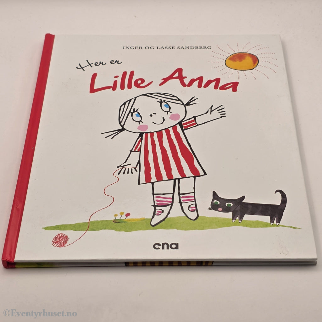 Inger og Lasse Sandberg. 1960-tallet. Her er Lille Anna. Bok.