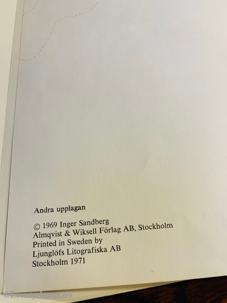 Inger Og Lasse Sandberg. 1968/71. Filürstjärnan. Fortelling