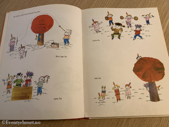 Inger Og Lasse Sandberg. 1970/71. Buffalo Bjørn Indianerne. Fortelling