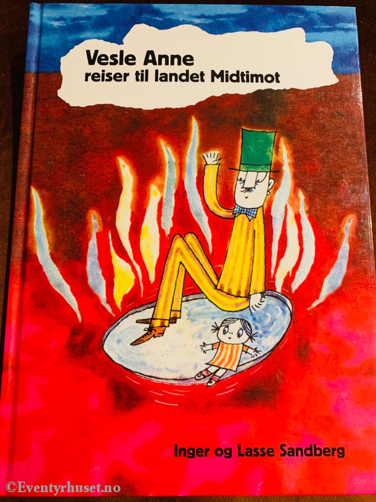 Inger Og Lasse Sandberg. Vesle Anne Reiser Til Landet Midtimot. Fortelling