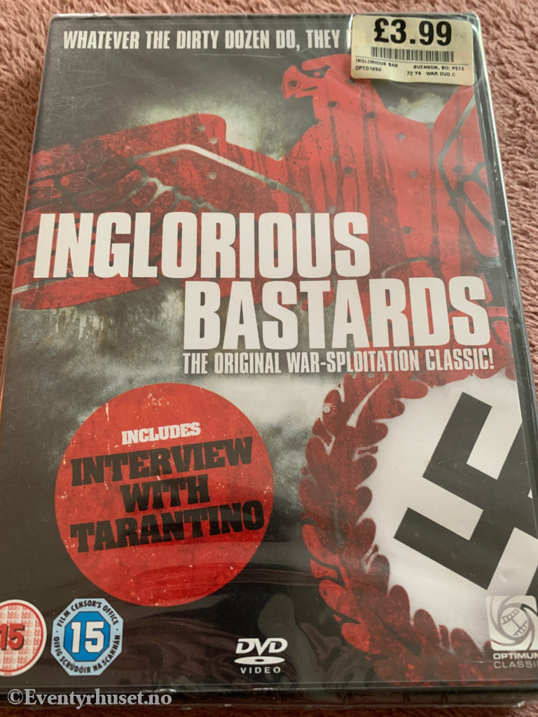 Inglorious Bastards (1978). DVD. Ny i plast!