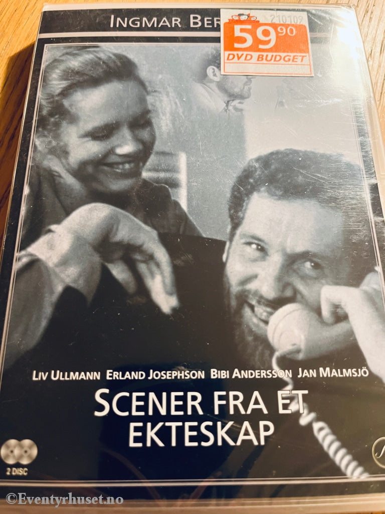 Ingmar Bergman´s Scener Fra Et Ekteskap. Dvd. Ny I Plast! Dvd