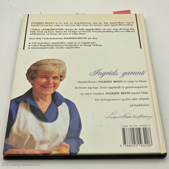Ingrid Espelid Hovig. 1990-tallet. Ingrids beste fiskeretter. Kokebok.