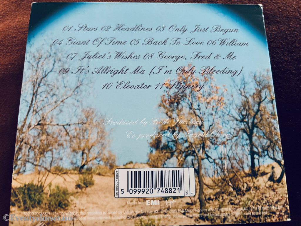 Ingrid Olava - Juliet’s Wishes. CD.