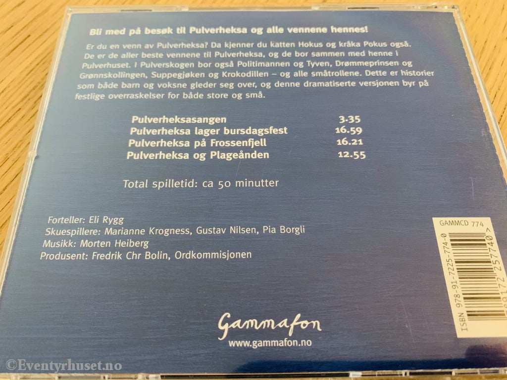 Ingunn Aamodt. Den Andre Store Pulverhekslydboka. Lydbok På Cd.