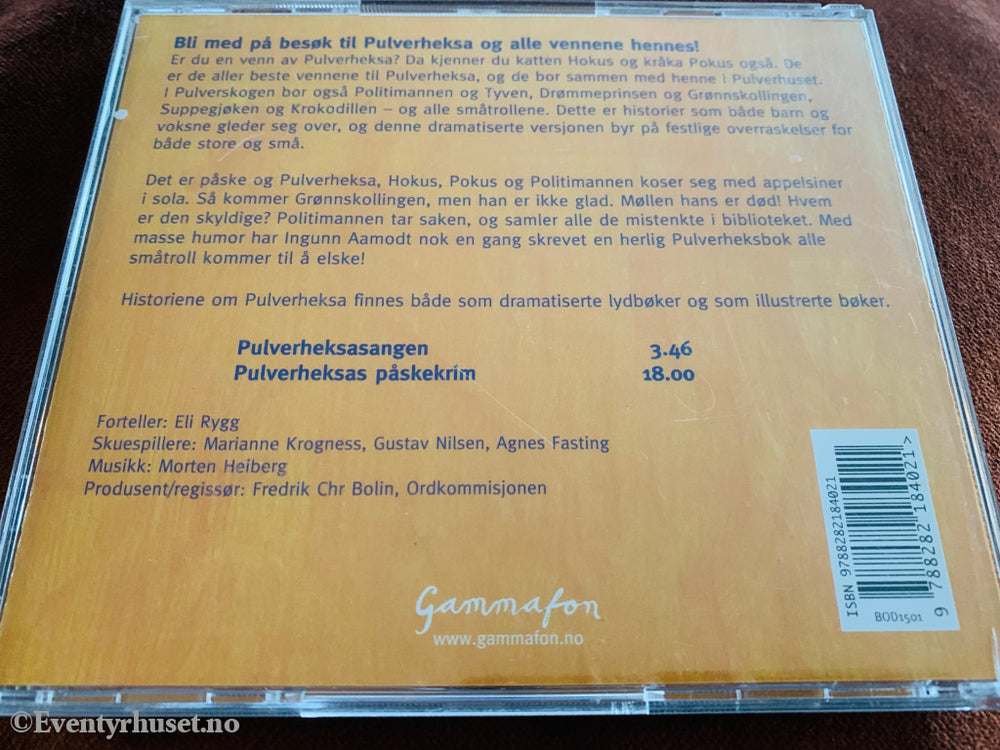 Ingunn Aamodt - Pulverheksas påskekrim. CD.