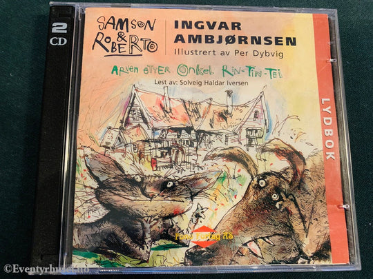 Ingvar Ambjørnsen. Arven Etter Onkel Rin-Tin-Tei. Lydbok På Cd.