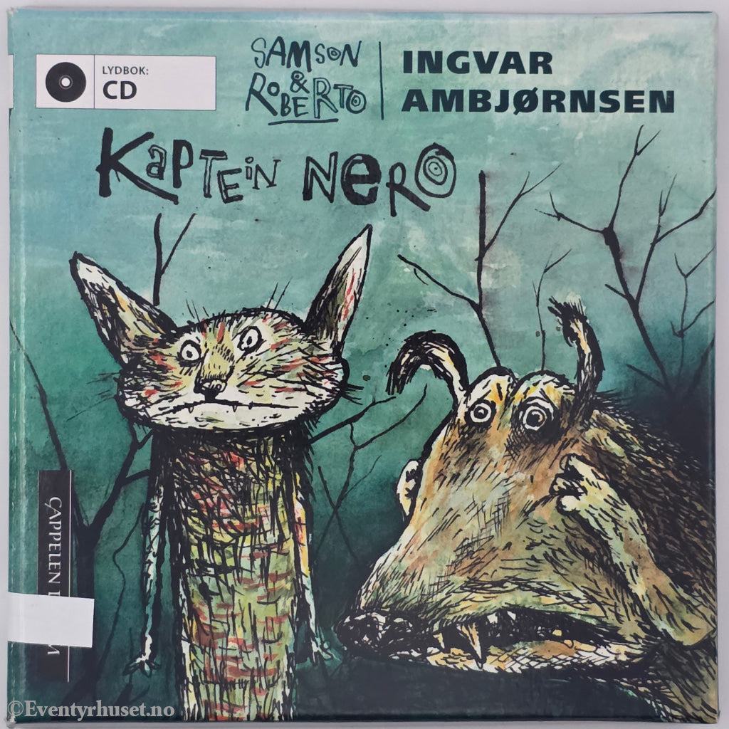 Ingvar Ambjørnsen. Kaptein Nero. Lydbok på CD.
