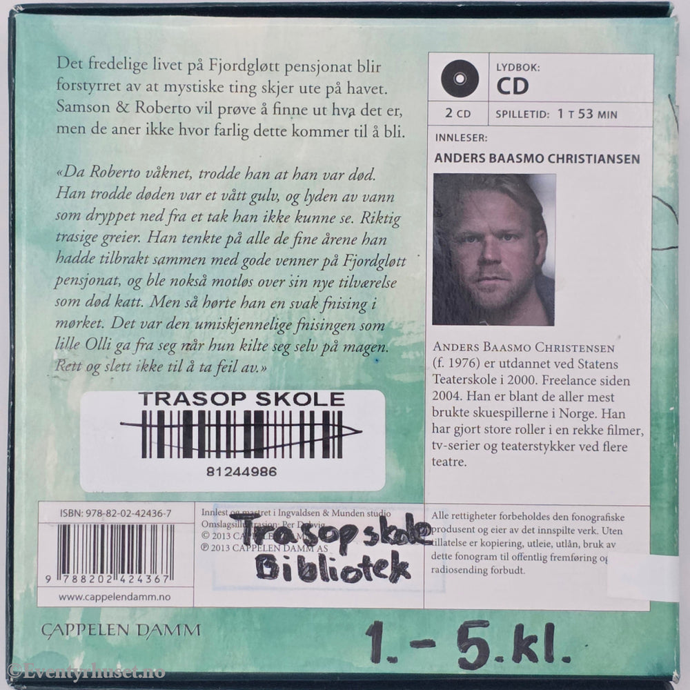 Ingvar Ambjørnsen. Kaptein Nero. Lydbok på CD.