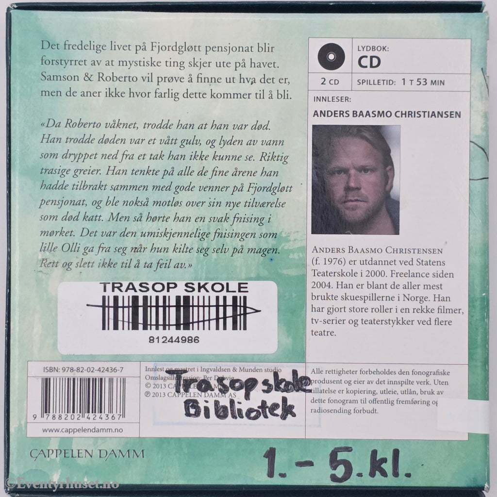 Ingvar Ambjørnsen. Kaptein Nero. Lydbok på CD.