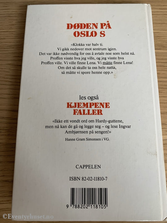 Ingvar Asbjørnsen. Pelle Og Proffen 2. Døden På Oslo S. 1989. Fortelling
