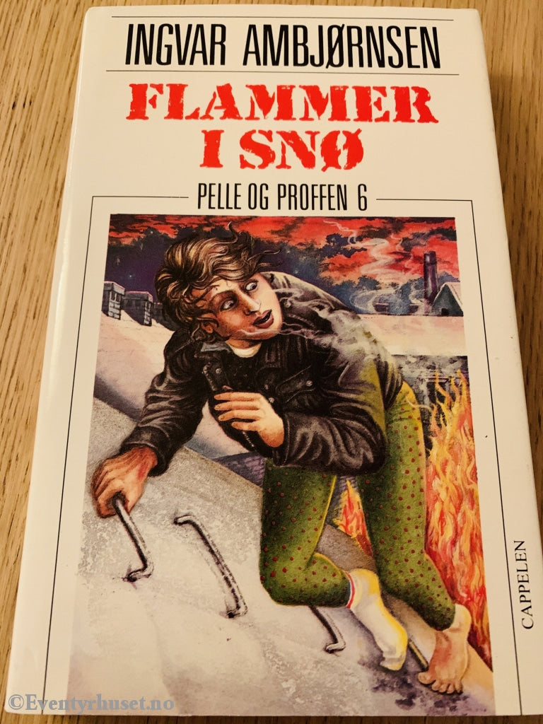 Ingvar Asbjørnsen. Pelle Og Proffen 6. Flammer I Snø. 1992. Fortelling
