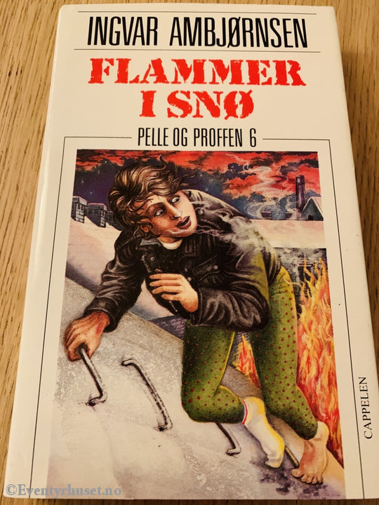 Ingvar Asbjørnsen. Pelle Og Proffen 6. Flammer I Snø. 1992. Fortelling