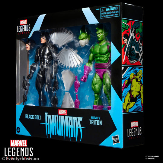 Inhumans Marvel Legends Action Figure 2-Pack Black Bolt & Marvel’s Triton 15 cm. Mint In Sealed Box (MISB)! Actionfigur