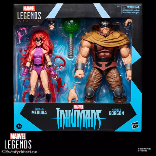 Inhumans Marvel Legends Action Figure 2-Pack Marvel’s Medusa & Marvel’s Gorgon 15 cm. Mint In Sealed Box (MISB)!
