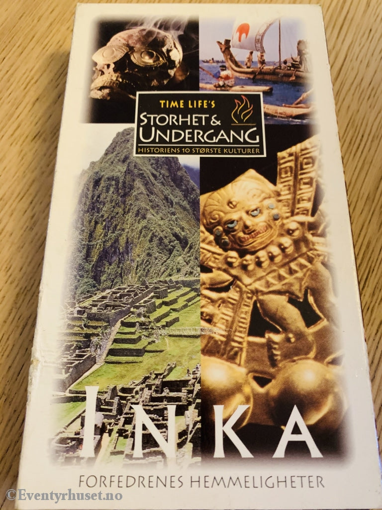Inka - Forfedrenes Hemmelighet. 1995. Vhs Slipcase.