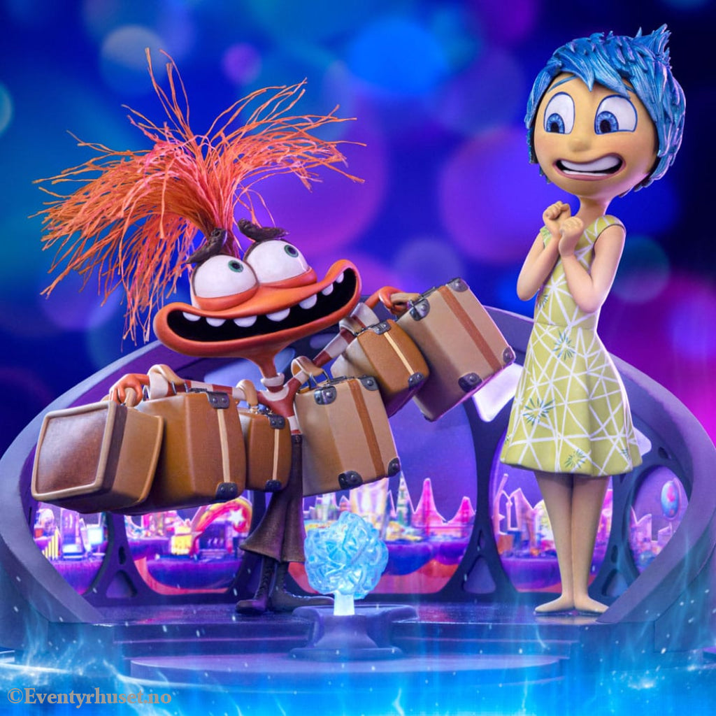 Inside Out 2 Deluxe Art Scale Statue 1/10 Joy and Anxiety 26 cm Collectibles