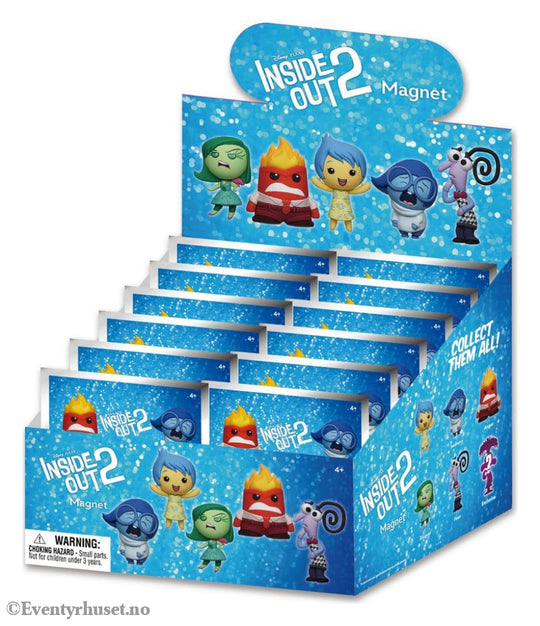 Inside Out 2 Magnets blind pack Series 1 Display (12) Home & Gifts