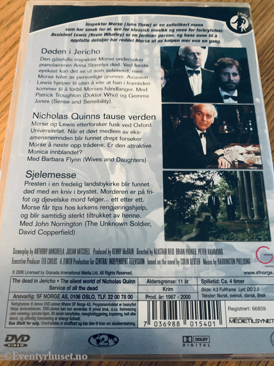 Inspector Morse. 2001. DVD samleboks