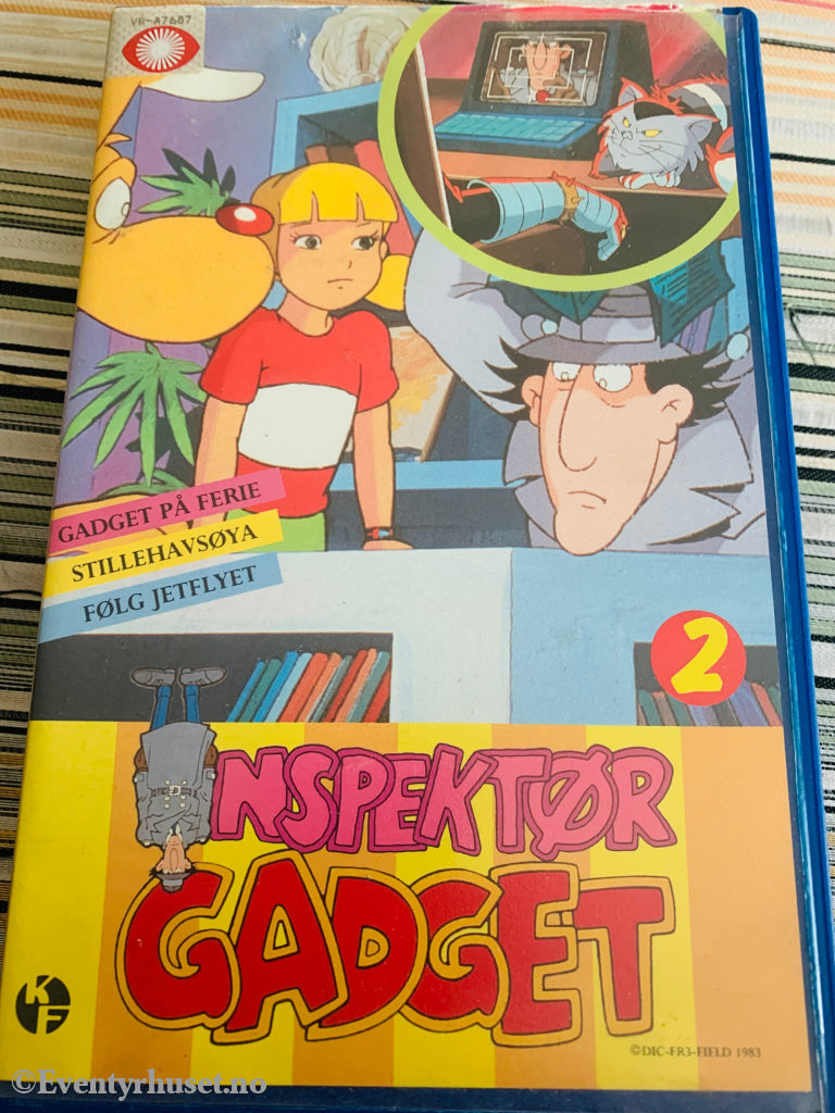 Inspektør Gadget 2. Vhs Big Box. Box