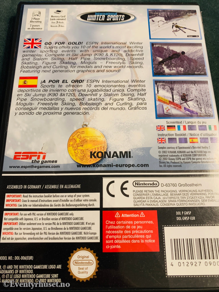 International Winter Sports. Gamecube.