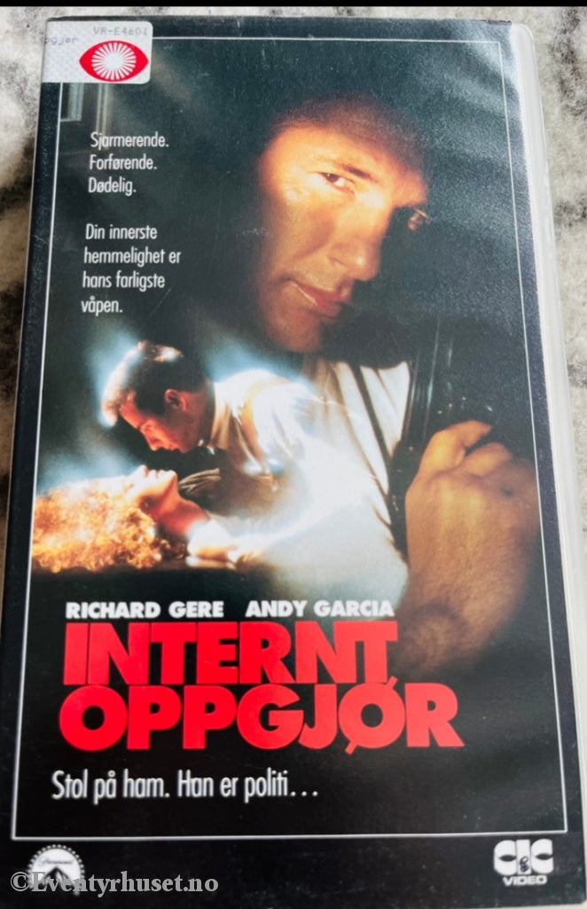 Internt Oppgjør. 1990. Vhs Fra Utleie.
