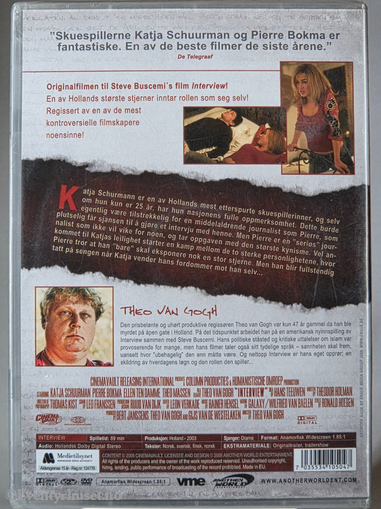 Interview (2003). DVD. Ny i plast!