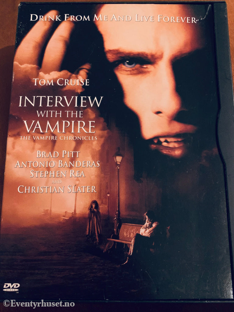 Interview With The Vampire. 1994. Dvd Snapcase.