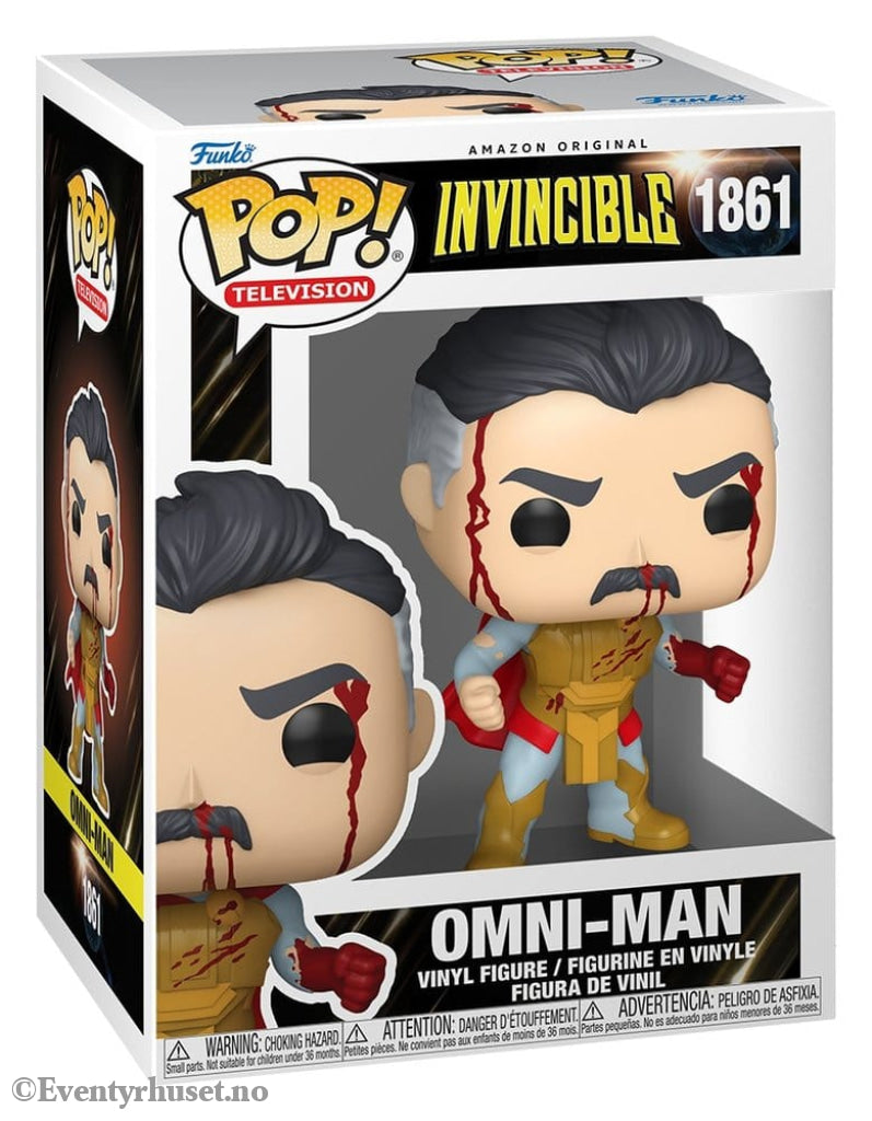Invincible 2 POP! TV Vinyl Figure Omni-Man (Armor) (Bloody) 9 cm Collectibles