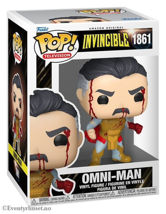 Invincible 2 POP! TV Vinyl Figure Omni-Man (Armor) (Bloody) 9 cm Collectibles